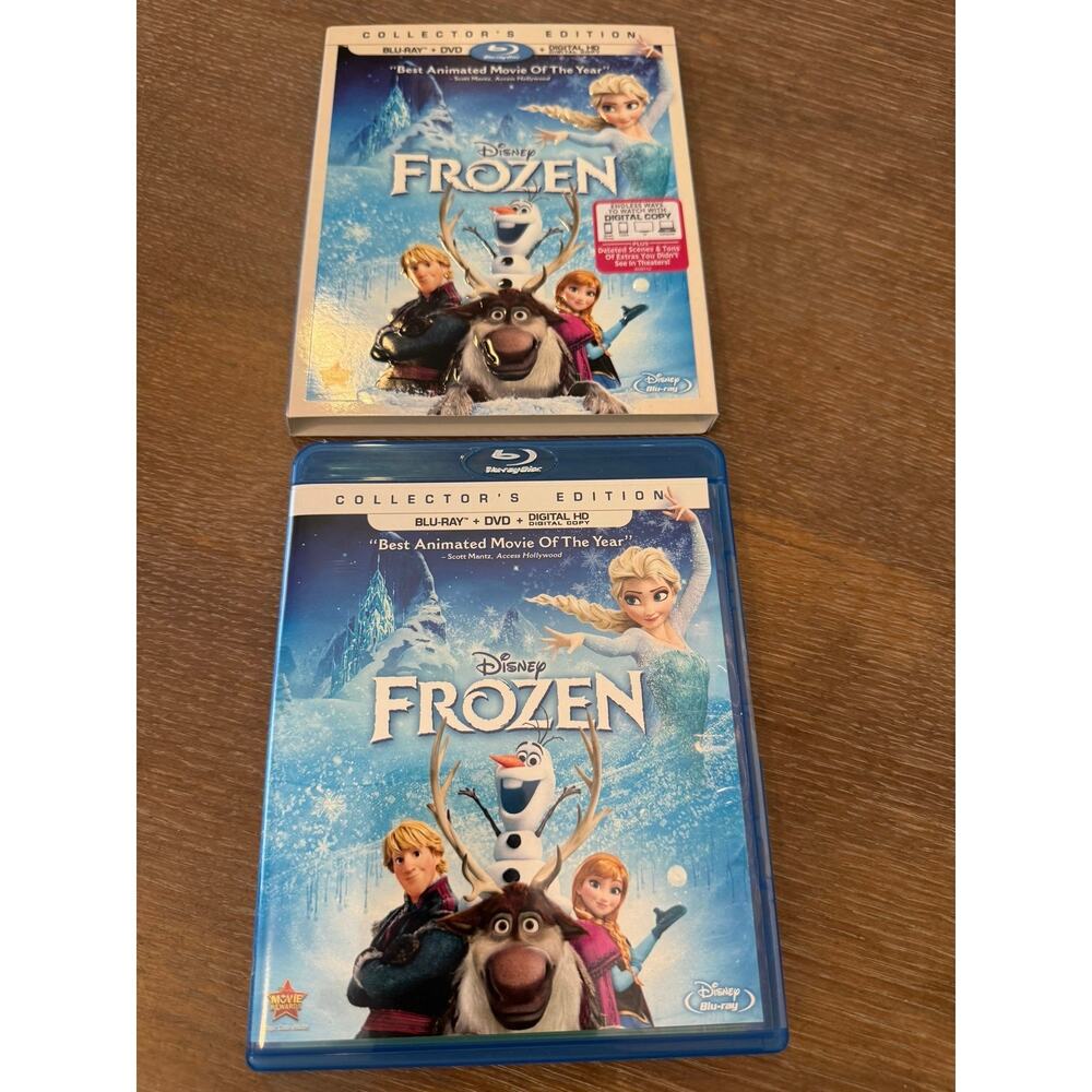 Walt Disney Frozen Collectors Edition BLU-RAY + DVD + Digital HD Digital Copy
